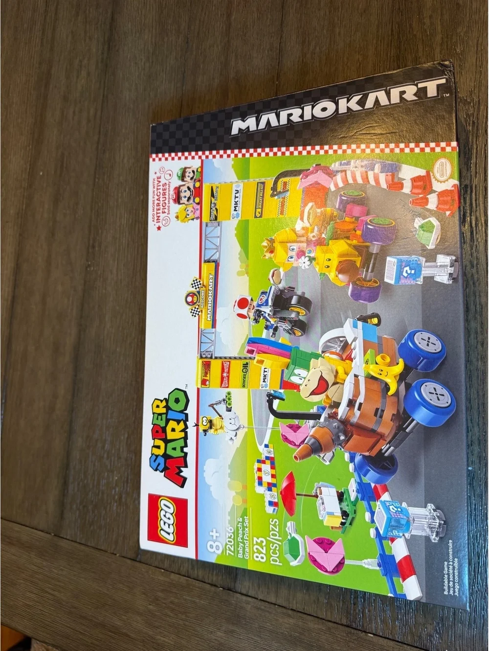 LEGO Super Mario Baby Peach & Grand Prix Set 72036 - 823 Pieces